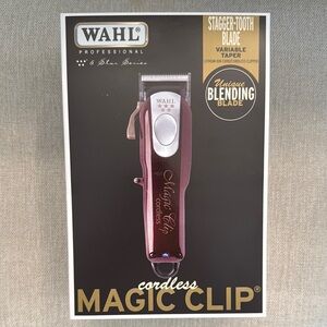 WAHL Professional 5-Star Magic Clip Cordless Clipper 8148 Factory Sealed